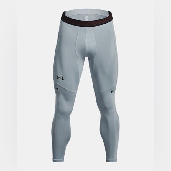 Under Armour UA RUSH SmartForm Gray Leggings - Picture 1 of 12